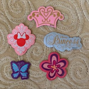 Disney Iron-On Appliqués Set of 5